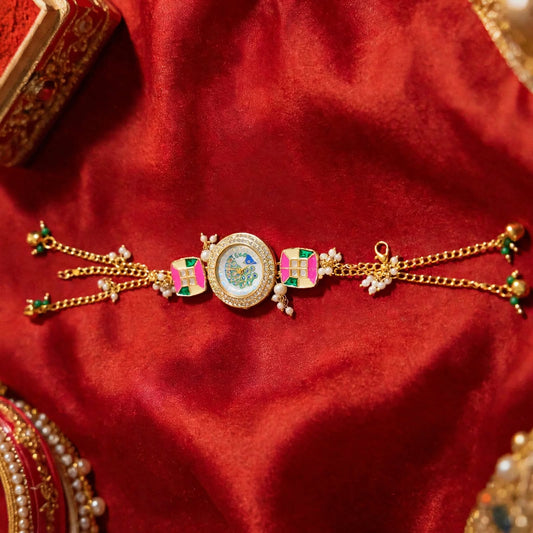 Multicolor Meenakari Watch